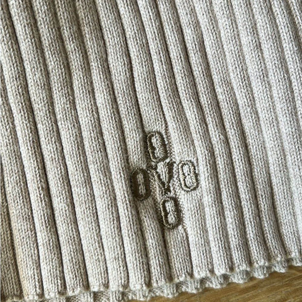 OVO Gray Ribbed Bike Shorts - Picture 2 of 4